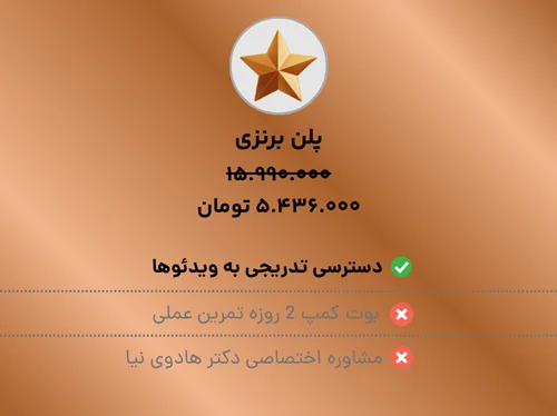 دوره روانشناسی فروش حرفه‌ای - پلن برنزی