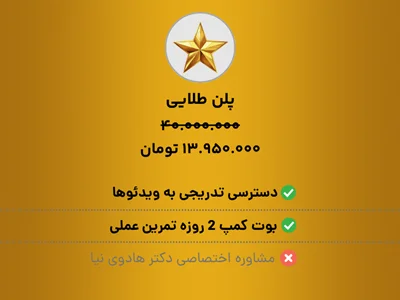 دوره روانشناسی فروش حرفه‌ای - پلن طلایی