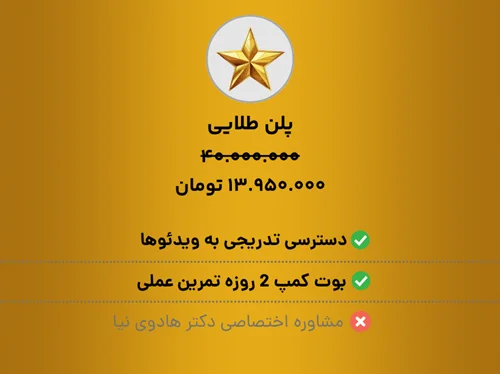 دوره روانشناسی فروش حرفه‌ای - پلن طلایی